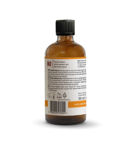 Gentle Baby Oil Wooden Spoon 100 ml