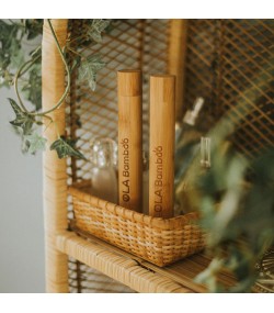Ola Bamboo Travel Case for Toothbrush