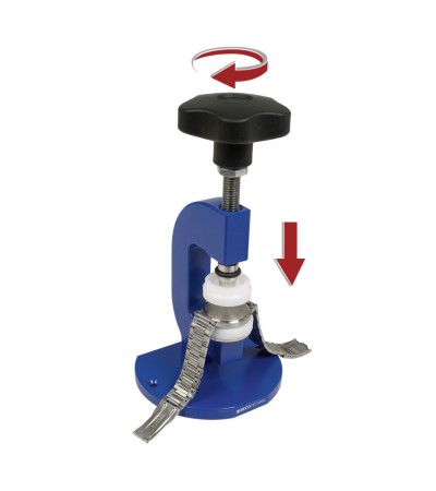 Beco Profi Press spindle press with snap-in system with 8 pressure pieces