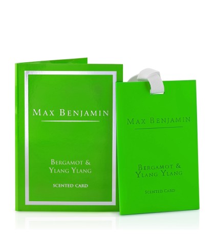 Bergamot & Ylang Ylang Luxury Scented Card β Max Benjamin