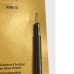 Bergeon 30080-01 Watchmaker Screwdriver 0.50mm Хромирано покритие Швейцарски прецизен инструмент (Оранжев)