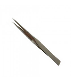 Bergeon 1055-BB nickelled steel grooved points tweezers 120mm