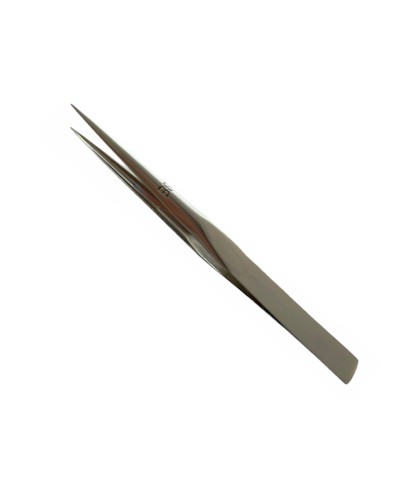 Bergeon 1055-BB nickelled steel grooved points tweezers 120mm
