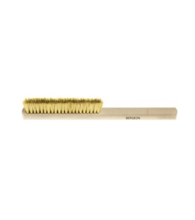 Bergeon 1131-12 hand wire scratch brush surly brass