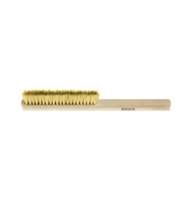 Bergeon 1131-12 hand wire scratch brush surly brass
