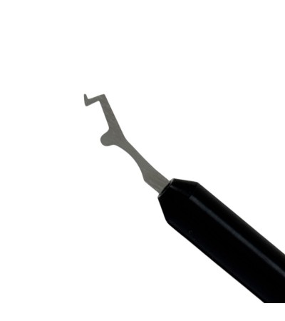 Bergeon 15432-A lever for balance cock, black, 5 mm