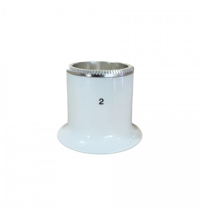 Bergeon 2611-B-2.5 watchmaker white loupe, magnification 4