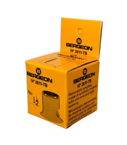 Лупа Bergeon 2611-TB-1.5 с биконвексен обектив, бяла, увеличение 6.7x