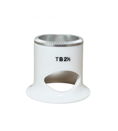 Bergeon 2611-TB-2.5 loupe, white, b ...