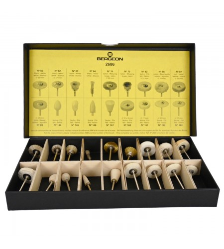 Bergeon 2686 assortment of 18 small ...