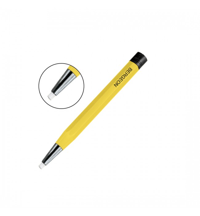 Bergeon 2834-C fiber glass scratch brush pen shape