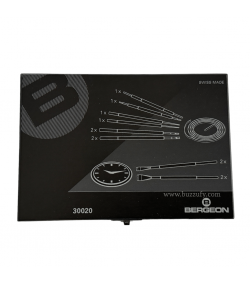Bergeon 30020 set of hand levers tools in compact box