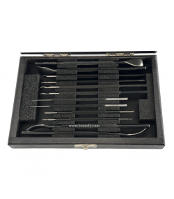 Bergeon 30020 set of hand levers tools in compact box