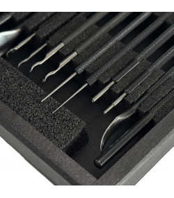Bergeon 30020 set of hand levers tools in compact box