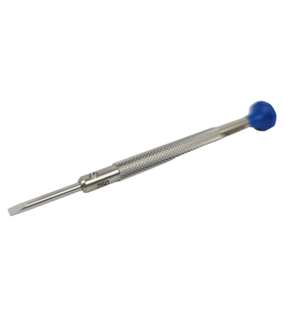 Bergeon 30081-250 stainless steel screwdriver 2.50 mm