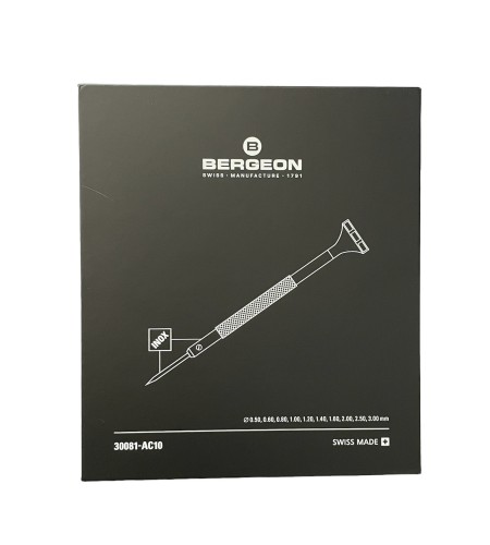 Bergeon 30081-AC10 set of 10 INOX w ...