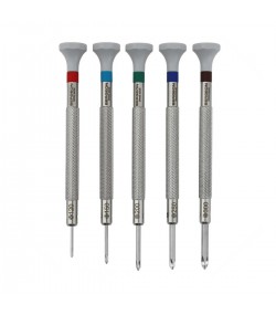 Bergeon 30081-C-P05 Phillips screwdriver set of 5