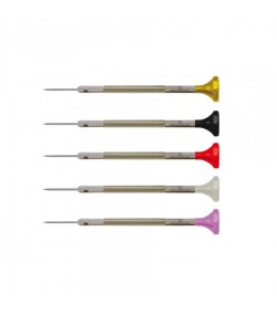 Bergeon 30081-P05 set of 5 stainless steel screwdrivers
