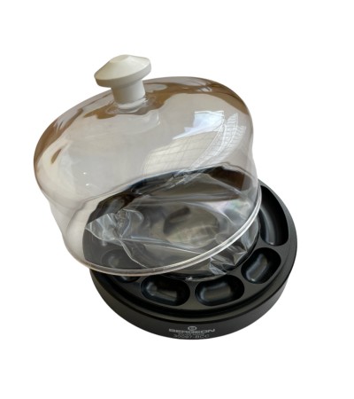 Bergeon 30097-BCC dust cover with organiser for watch parts