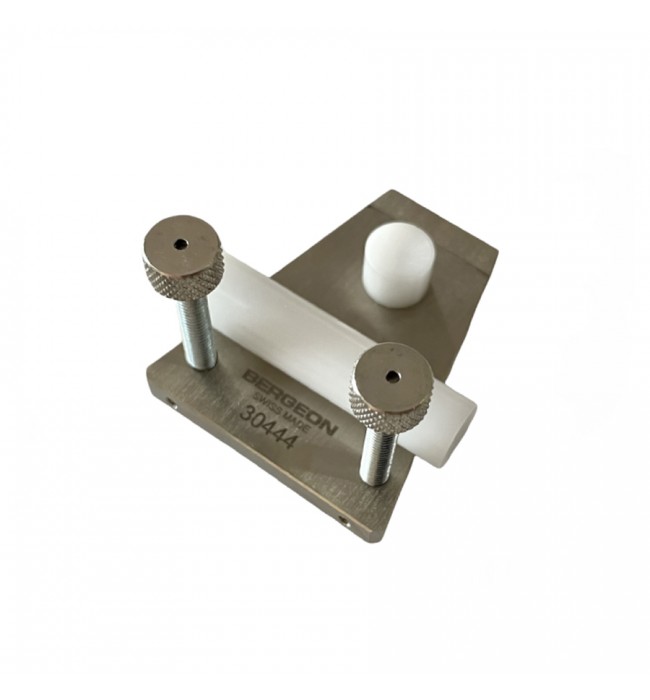 Bergeon 30444 tool for flat grinder rectifying clock pallets
