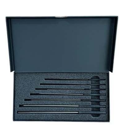 Bergeon 30543-AP set of 7 broaches smoothing for watches