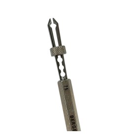 Bergeon 30610, 1.25 mm Barrel Arbor Holder Slide Locking Jaws Tool