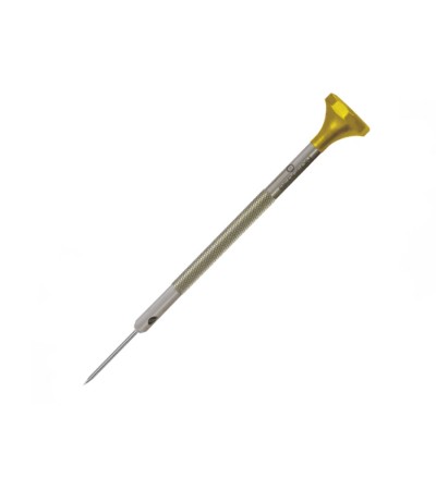 Bergeon 31081-080 non-magnetic screwdriver with anodised aluminium body 0.80mm