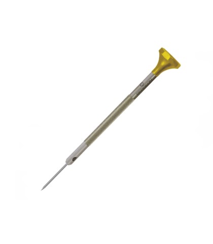 Bergeon 31081-080 non-magnetic screwdriver with anodised aluminium body 0.80mm
