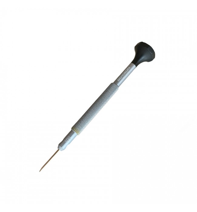 Bergeon 31081-100 non-magnetic screwdriver with anodised aluminium body 1.00mm