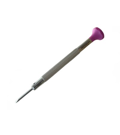 Bergeon 31081-160 non-magnetic screwdriver with anodised aluminium body 1.60mm