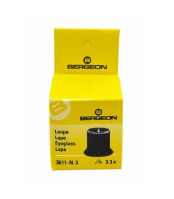 Лупа Bergeon 3611-N-3 с меко покритие x3.3