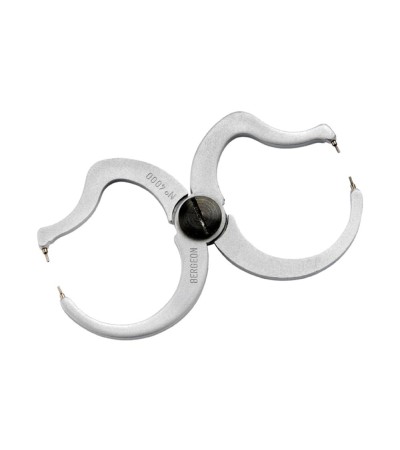 Bergeon 4000 truing calipers for regulation of the rate accuracy