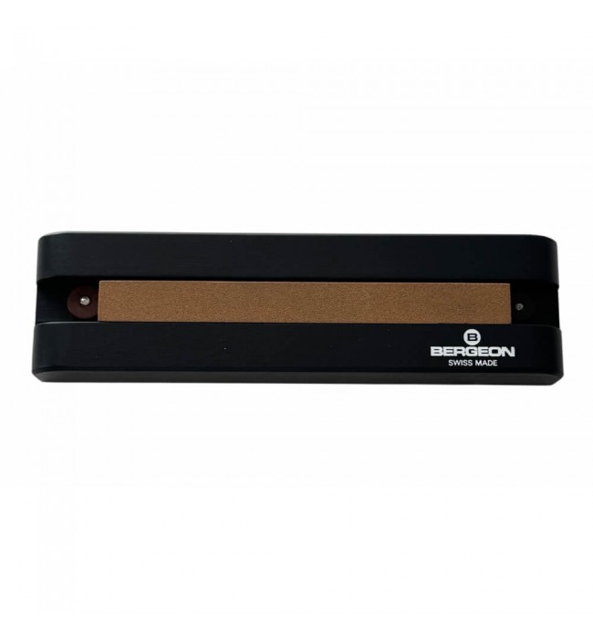 Bergeon 4712 India Grinding Stone, Rectangular with Base