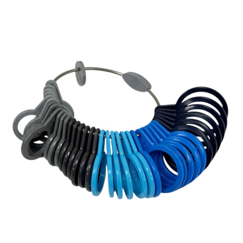 Bergeon 5236-C Ring Gauge, Plastic, 6-Color, 41 - 76 mm Bergeon 5236-C Ring Gauge, Plastic, 6-Color, 41 - 76 mm