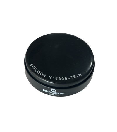 Bergeon 5395-75-N soft gel watch casing cushion 75 mm black