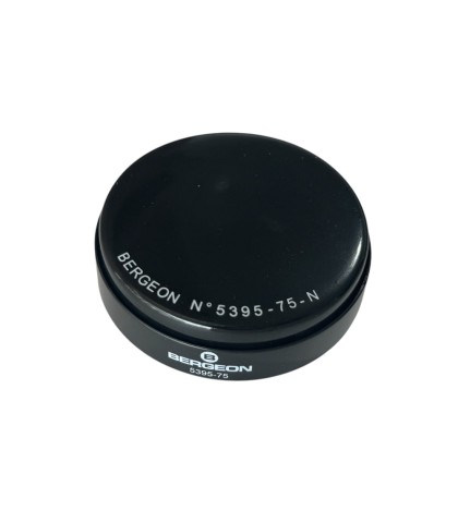 Bergeon 5395-75-N soft gel watch casing cushion 75 mm black