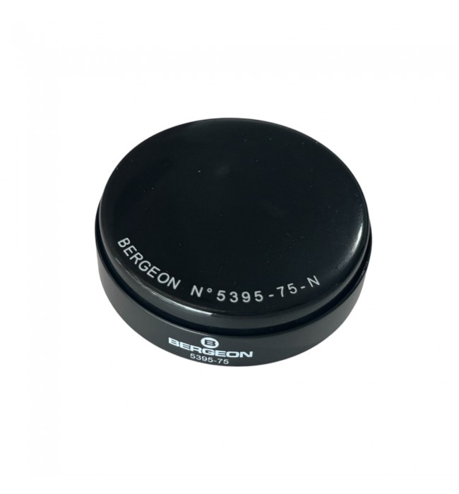 Bergeon 5395-75-N soft gel watch casing cushion 75 mm black