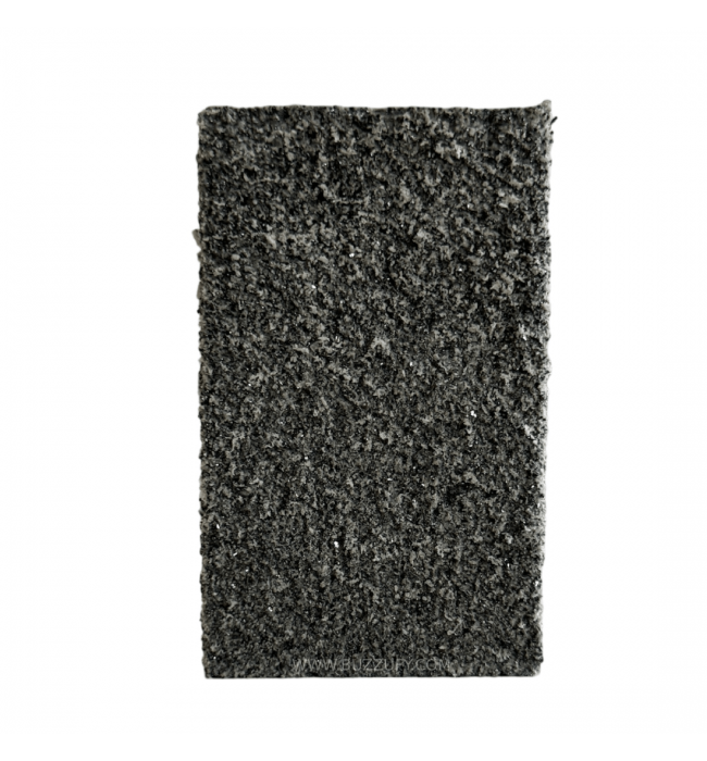 Bergeon 5444-C polishing block, synthetic rubber with abrasive grain, coarse