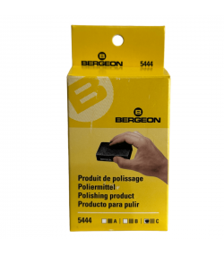 Bergeon 5444-C polishing block, synthetic rubber with abrasive grain, coarse