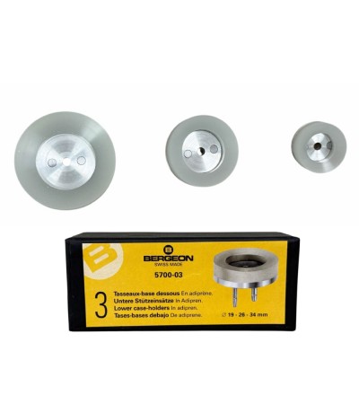 Bergeon 5700-03 lower case-holders in adipren for Bergeon 5700-Z