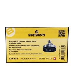 Комплект от 6 горни всмукателни глави Bergeon 5700-52-6