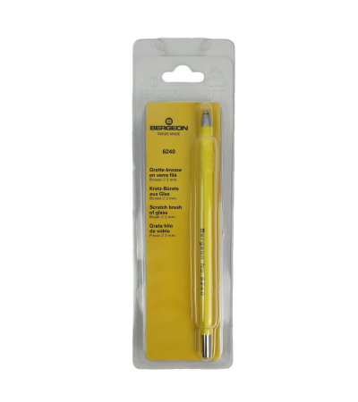 Bergeon 6240 scratch brush fiberglass pencil 2 mm