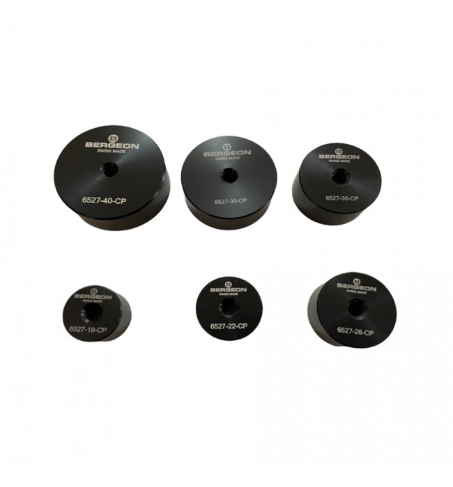 Бergeon 6527-6CP комплект за стъклени вложки за часовници Ø19-40mm