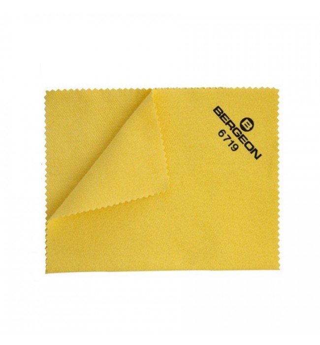 Bergeon 6719 impregnated pure cotton polishing cloth gold silver