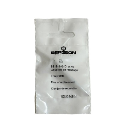 Bergeon 6819-1-G DI 0.75 pin of replacement Ø 0.75 mm