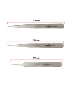 Комплект пинсети Bergeon 7024-P03 от 3 броя