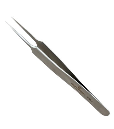Bergeon 7026-5 precision tweezers in steel for watchmaker's and jewellers, length 110 mm