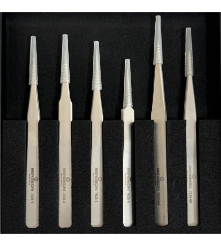 Bergeon 7026-AC6 set of 6 steel pre ...