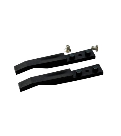 Bergeon 7140-BR carbon fiber replacement tips for tweezer