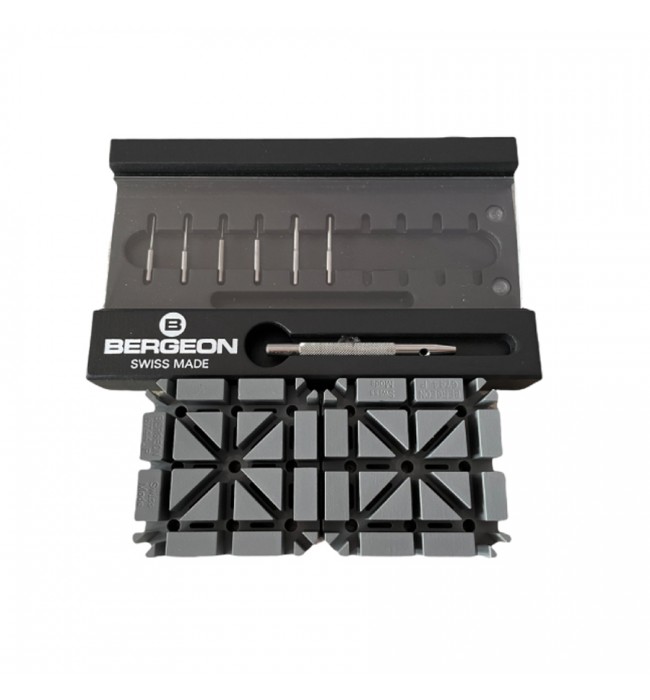Bergeon 7744 wide watch bracelet pin tool set